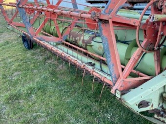 Claas Header Front and Trailer