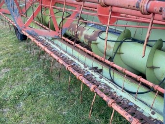 Claas Header Front and Trailer