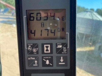 2000 Case 2388 Header with 36ft Honeybee Draper