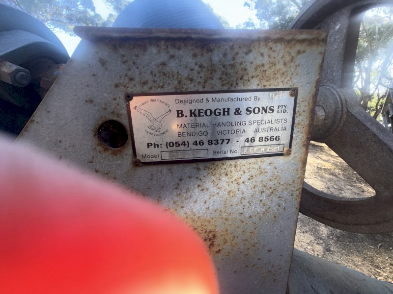 Keogh Auger 37’ x7”. (12 m)