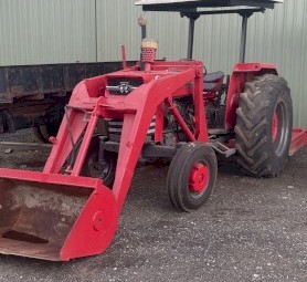 Massey Ferguson 165 Tractor with 5ft Slasher