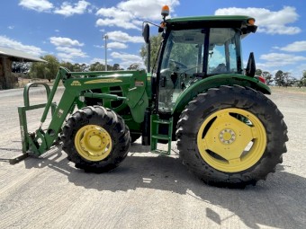 2011 John Deere 6115D Tractor