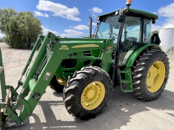 2011 John Deere 6115D Tractor