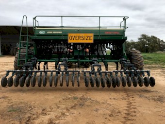 2013 John Shearer 4 bin Direct Drill Seeder