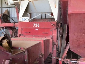 International 726 PTO Header / Harvester For Sale