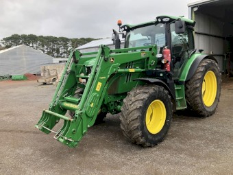PRICE DROP 2012 John Deere 6125R Tractor with H340 Loader