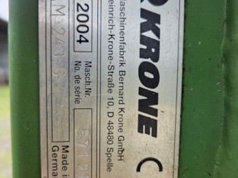 Krone AM243 mower 