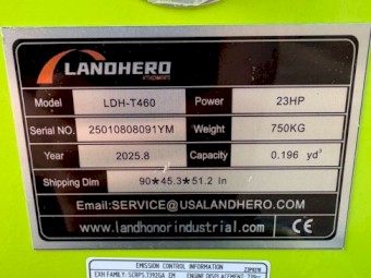 Landhero Mini Skid Steer