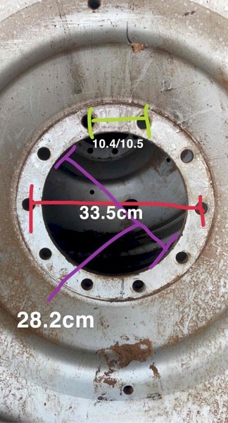 SWAPS 710 tyres and rims for 600 or 620