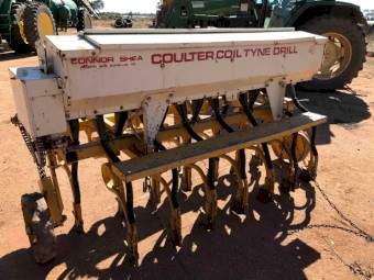 Connor shea Coulter Coil Tyne Drill
